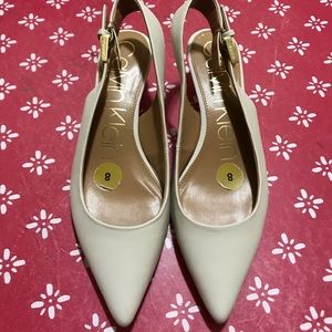 Calvin Klein Nude Heels